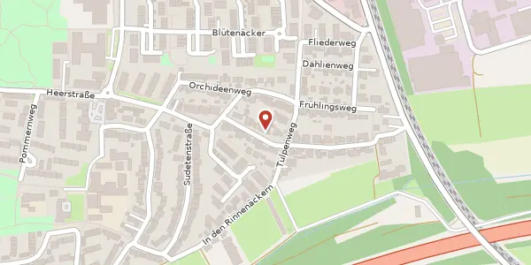 Karte der Umgebung von Enzianweg 6, 71332 Waiblingen