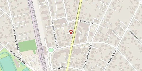 Karte der Umgebung von Trebbiner Str. 18, 15831 Mahlow