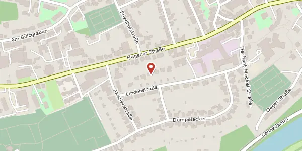 Karte der Umgebung von Lindenstr. 66, 58642 Iserlohn