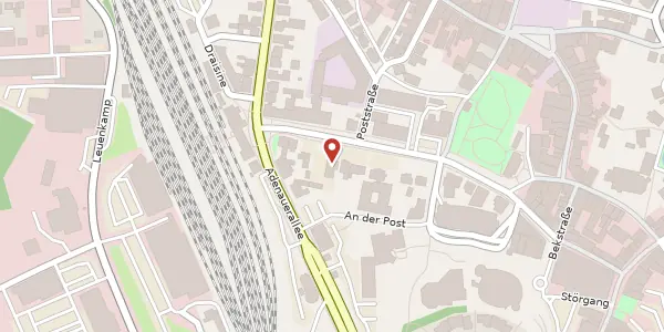 Karte der Umgebung von Viktoriastraße 23, 25524 Itzehoe