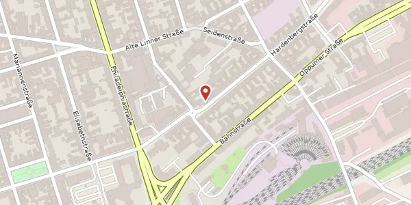 Karte der Umgebung von Schwertstr. 41, 47799 Krefeld