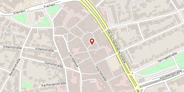 Karte der Umgebung von Blindestr. 1, 45894 Gelsenkirchen