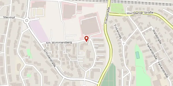 Karte der Umgebung von Am Wimmersberg 53, 40699 Erkrath