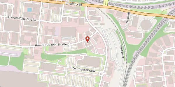 Karte der Umgebung von Heinrich-Barth-Straße 30, 66115 Saarbrücken