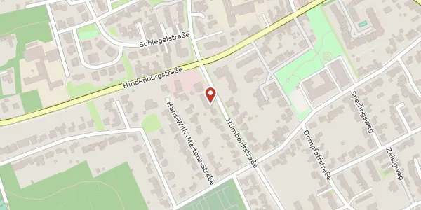 Karte der Umgebung von Humboldtstr. 39, 41749 Viersen