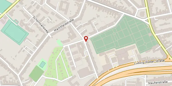 Karte der Umgebung von Am Steinberg 44, 41061 Mönchengladbach