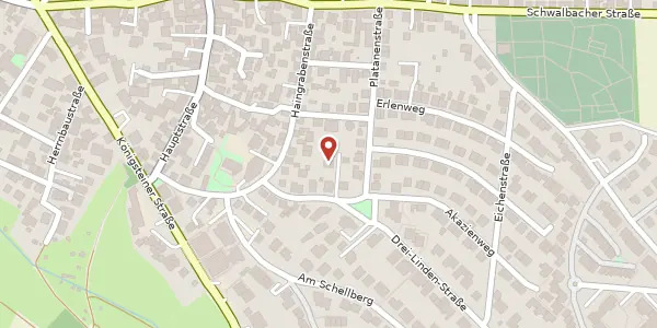 Karte der Umgebung von Drei-Linden-Str. 15a, 65812 Bad Soden