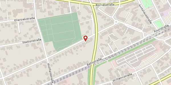 Karte der Umgebung von Hochstr. 19, 32257 Bünde