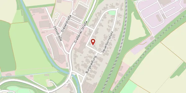 Karte der Umgebung von Burgsiedlung 25a, 61169 Friedberg