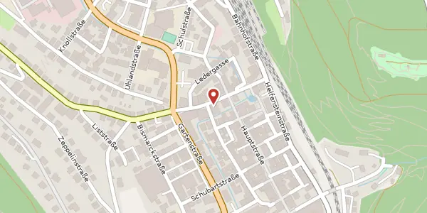 Karte der Umgebung von Karlstraße 11, 73312 Geislingen