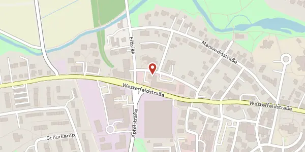 Karte der Umgebung von Westerfeldstr. 37, 33611 Bielefeld
