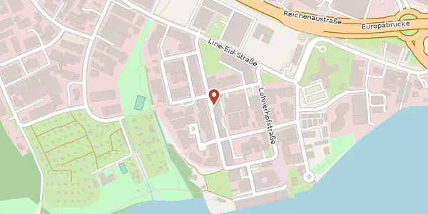 Karte der Umgebung von Turmstraße 5, 78467 Konstanz