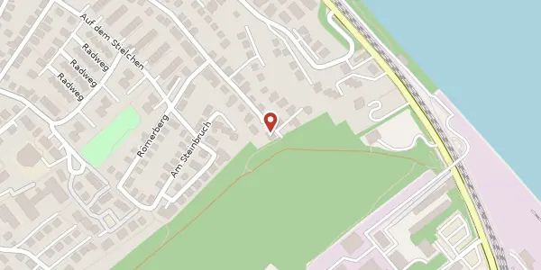 Karte der Umgebung von Moritzstraße 75, 55130 Mainz-Weisenau
