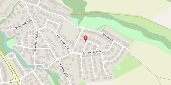 Karte der Umgebung von Griendskaule 11, 53773 Hennef