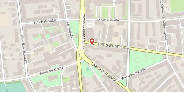Karte der Umgebung von Arno-Nitzsche-Straße 2, 04277 Leipzig