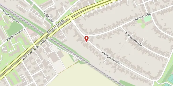 Karte der Umgebung von Röntgenstr. 18, 44793 Bochum