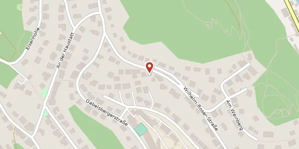Karte der Umgebung von Wilhelm-Roser-Straße 38, 35037 Marburg