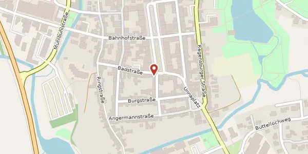 Karte der Umgebung von Maximilianplatz 26, 95643 Tirschenreuth