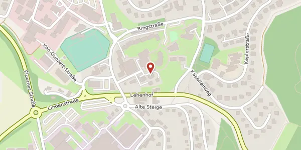 Karte der Umgebung von Lindenhofplatz 6, 78727 Oberndorf