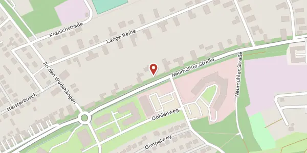 Karte der Umgebung von Neumühler Straße 45, 19057 Schwerin