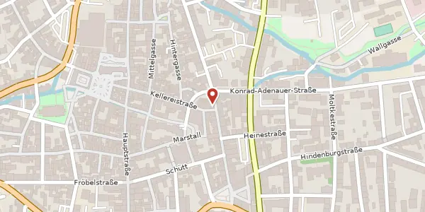 Karte der Umgebung von Friedrichstraße 29, 67433 Neustadt