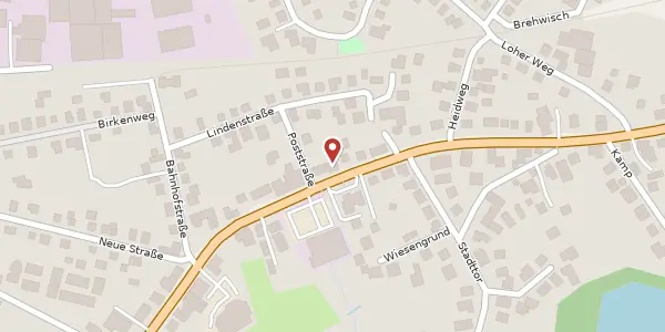 Karte der Umgebung von Rendsburger Straße 30, 24787 Fockbek
