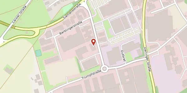 Karte der Umgebung von Dieselstraße 15, 71254 Ditzingen