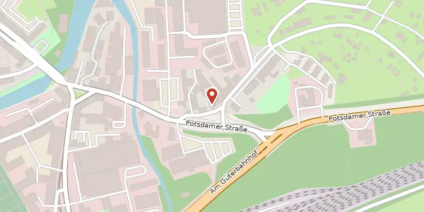 Karte der Umgebung von Alte Potsdamer Str. 40, 14776 Brandenburg
