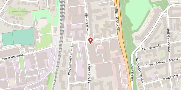 Karte der Umgebung von Steinerstr. 11, 81369 München
