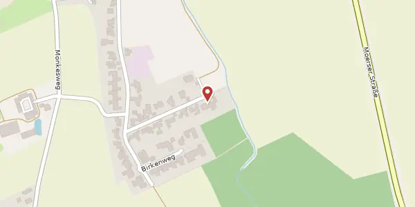 Karte der Umgebung von Tannenweg 12, 40670 Meerbusch