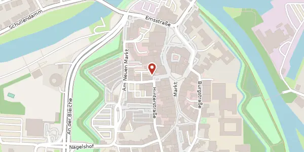 Karte der Umgebung von Hinterstr. 20, 49716 Meppen