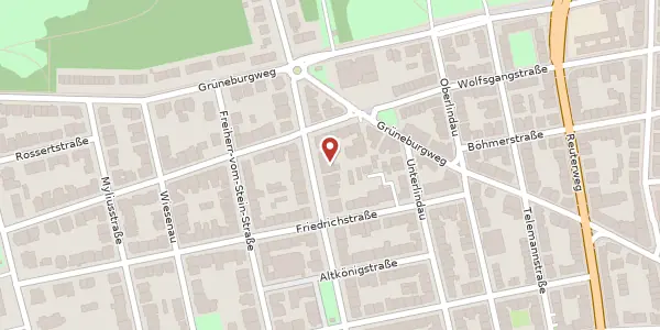 Karte der Umgebung von Liebigstr. 50, 60323 Frankfurt