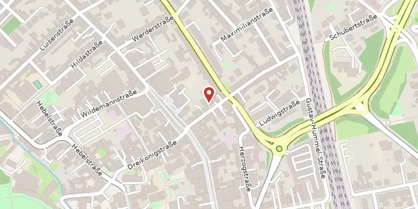 Karte der Umgebung von Heidelberger Str. 7 - 11, 68723 Schwetzingen