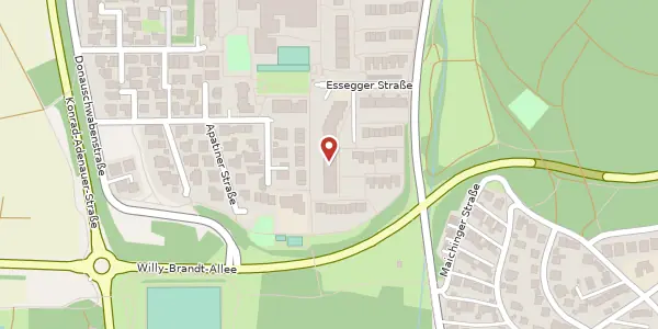 Karte der Umgebung von Esseggerstraße 61, 71067 Sindelfingen
