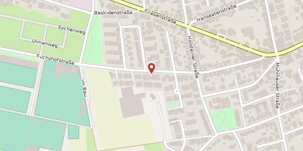 Karte der Umgebung von Niedersachsenstraße 41/1, 71640 Ludwigsburg
