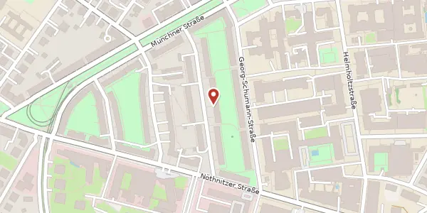 Karte der Umgebung von Regensburger Straße 13, 01187 Dresden