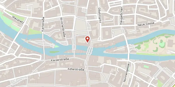 Karte der Umgebung von Plobenhofstr. 1-9/Hauptmarkt 2, 90403 Nürnberg