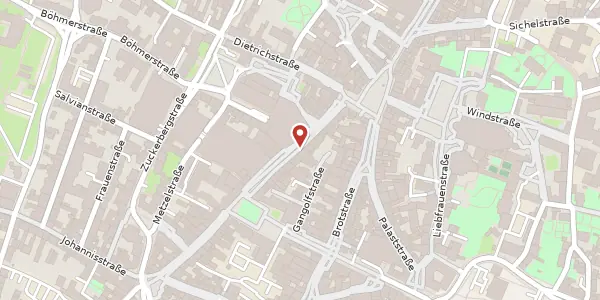 Karte der Umgebung von Fleischstraße 12, 54290 Trier