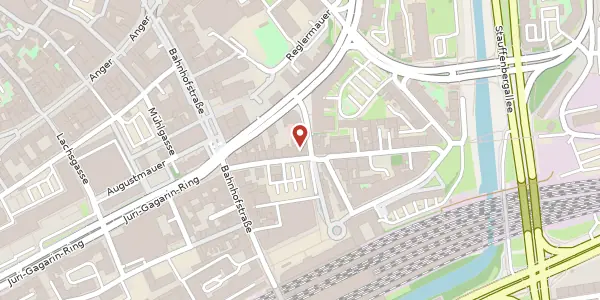 Karte der Umgebung von Schmidtstedter Straße 12, 99084 Erfurt