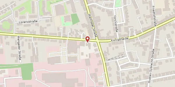 Karte der Umgebung von Mengeder Str. 1 a, 44536 Lünen