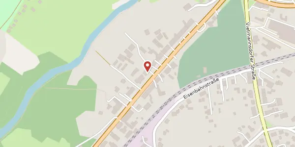 Karte der Umgebung von Bahnhofstraße 20, 17268 Templin
