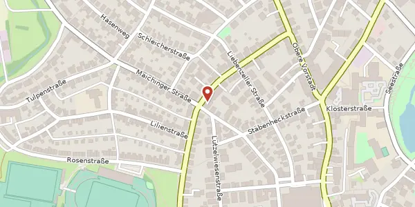 Karte der Umgebung von Zimmerstraße 27, 71063 Sindelfingen