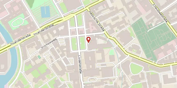 Karte der Umgebung von Robert-Koch-Platz 4, 10115 Berlin