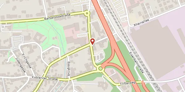 Karte der Umgebung von Lindenstraße 8-10, 53489 Sinzig