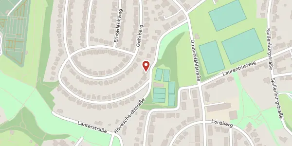 Karte der Umgebung von Hovescheidtstr. 30, 45136 Essen