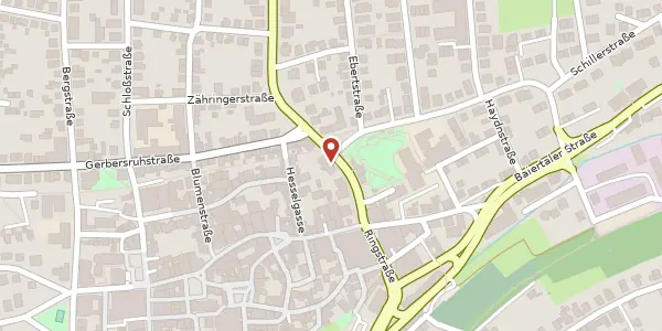 Karte der Umgebung von Heidelberger Straße 58, 69168 Wiesloch