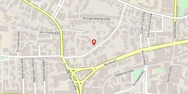 Karte der Umgebung von Kurfürstenstr. 44, 46399 Bocholt