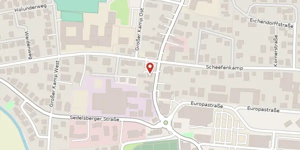 Karte der Umgebung von Barßeler Str. 7, 26169 Friesoythe