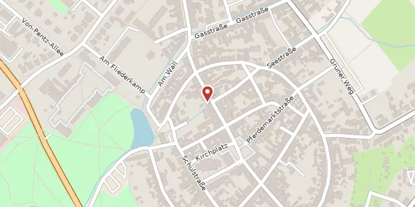 Karte der Umgebung von Rostocker Straße 11, 17166 Teterow