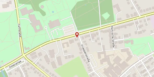 Karte der Umgebung von Ostenallee 92 a, 59071 Hamm